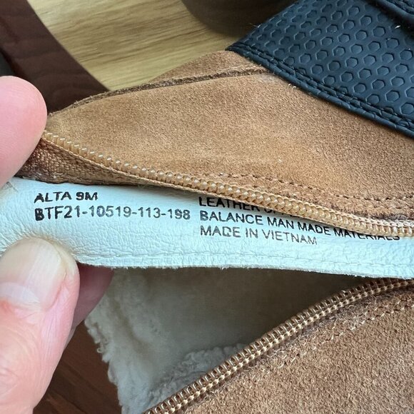 Baretraps Alta Womens Faux Shearling Snow Boot Sz 9M Brown Waterproof - Picture 7 of 12